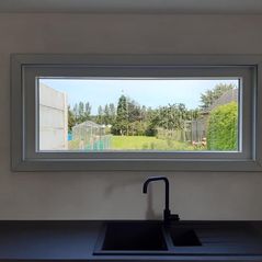 Plaatsen van raam in keuken